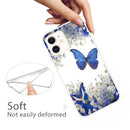 For iPhone 11 Coloured Drawing Pattern Highly Transparent TPU Protective Case(Purple Butterfly)
