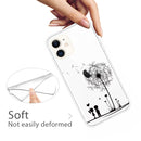 For iPhone 11 Coloured Drawing Pattern Highly Transparent TPU Protective Case(Dandelion)