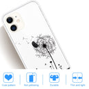For iPhone 11 Coloured Drawing Pattern Highly Transparent TPU Protective Case(Dandelion)