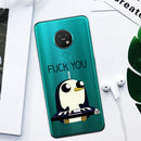 For Nokia 6.2 / 7.2 Coloured Drawing Pattern Highly Transparent TPU Protective Case(Penguin)