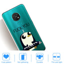 For Nokia 6.2 / 7.2 Coloured Drawing Pattern Highly Transparent TPU Protective Case(Penguin)