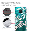 For Nokia 6.2 / 7.2 Coloured Drawing Pattern Highly Transparent TPU Protective Case(Flower)