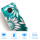 For Nokia 6.2 / 7.2 Coloured Drawing Pattern Highly Transparent TPU Protective Case(Flower)