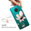 For Nokia 6.2 / 7.2 Coloured Drawing Pattern Highly Transparent TPU Protective Case(Lotus)