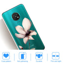 For Nokia 6.2 / 7.2 Coloured Drawing Pattern Highly Transparent TPU Protective Case(Lotus)
