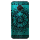 For Nokia 6.2 / 7.2 Coloured Drawing Pattern Highly Transparent TPU Protective Case(Mandala)