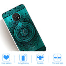 For Nokia 6.2 / 7.2 Coloured Drawing Pattern Highly Transparent TPU Protective Case(Mandala)