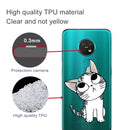 For Nokia 6.2 / 7.2 Coloured Drawing Pattern Highly Transparent TPU Protective Case(Cat)