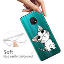 For Nokia 6.2 / 7.2 Coloured Drawing Pattern Highly Transparent TPU Protective Case(Cat)
