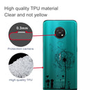 For Nokia 6.2 / 7.2 Coloured Drawing Pattern Highly Transparent TPU Protective Case(Dandelion)