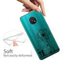 For Nokia 6.2 / 7.2 Coloured Drawing Pattern Highly Transparent TPU Protective Case(Dandelion)
