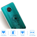 For Nokia 6.2 / 7.2 Coloured Drawing Pattern Highly Transparent TPU Protective Case(Dandelion)