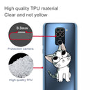 For Xiaomi Redmi 10X Coloured Drawing Pattern Highly Transparent TPU Protective Case(Cat)