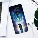 For Xiaomi Redmi 10X Coloured Drawing Pattern Highly Transparent TPU Protective Case(Lion)