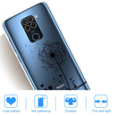 For Xiaomi Redmi 10X Coloured Drawing Pattern Highly Transparent TPU Protective Case(Dandelion)