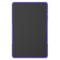 For Samsung Galaxy S6 Lite Tire Texture TPU+PC Shockproof Case , with Holder & Pen Tray(Purple)