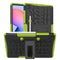 For Samsung Galaxy S6 Lite Tire Texture TPU+PC Shockproof Case , with Holder & Pen Tray(Green)