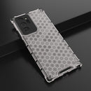 For Samsung Galaxy Note20 Ultra Shockproof Honeycomb PC + TPU Protective Case(White)