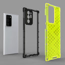 For Samsung Galaxy Note20 Ultra Shockproof Honeycomb PC + TPU Protective Case(White)