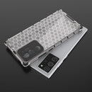 For Samsung Galaxy Note20 Ultra Shockproof Honeycomb PC + TPU Protective Case(White)