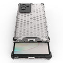 For Samsung Galaxy Note20 Ultra Shockproof Honeycomb PC + TPU Protective Case(White)
