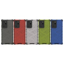 For Samsung Galaxy Note20 Ultra Shockproof Honeycomb PC + TPU Protective Case(White)