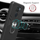 For Xiaomi Redmi Note 9 2 in 1 Armour Series PC + TPU Protective Case with Ring Holder(Rose Gold)