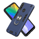 For Huawei Y6P 2 in 1 Armour Series PC + TPU Protective Case with Ring Holder(Royal Blue)