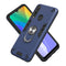 For Huawei Y6P 2 in 1 Armour Series PC + TPU Protective Case with Ring Holder(Royal Blue)