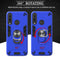 For Huawei Y6P 2 in 1 Armour Series PC + TPU Protective Case with Ring Holder(Royal Blue)