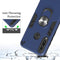 For Huawei Y6P 2 in 1 Armour Series PC + TPU Protective Case with Ring Holder(Royal Blue)