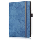 For 9-11 inch Marble Cloth Texture Horizontal Flip Universal Tablet PC Leather Case with Pen Slot & Holder(Dark Blue)