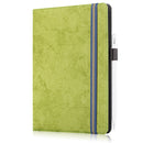 For 9-11 inch Marble Cloth Texture Horizontal Flip Universal Tablet PC Leather Case with Pen Slot & Holder(Green)