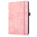 For 9-11 inch Marble Cloth Texture Horizontal Flip Universal Tablet PC Leather Case with Pen Slot & Holder(Pink)