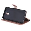For Nokia 2.3 3D Butterflies Embossing Pattern Horizontal Flip Leather Case with Holder & Card Slot & Wallet(Rose Gold)