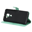For Xiaomi Redmi Note 9 / 10X 4G 3D Butterflies Embossing Pattern Horizontal Flip Leather Case with Holder & Card Slot & Wallet(Green)