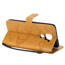 For Xiaomi Redmi Note 9 / 10X 4G 3D Butterflies Embossing Pattern Horizontal Flip Leather Case with Holder & Card Slot & Wallet(Yellow)