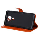 For Xiaomi Redmi Note 9 / 10X 4G 3D Butterflies Embossing Pattern Horizontal Flip Leather Case with Holder & Card Slot & Wallet(Orange)