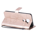 For Xiaomi Redmi Note 9 / 10X 4G 3D Butterflies Embossing Pattern Horizontal Flip Leather Case with Holder & Card Slot & Wallet(Rose Gold)