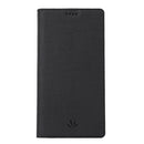 For Samsung Galaxy A31 ViLi Shockproof TPU + PU Horizontal Flip Protective Case with Card Slot & Holder(Black)