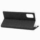 For Samsung Galaxy A31 ViLi Shockproof TPU + PU Horizontal Flip Protective Case with Card Slot & Holder(Black)