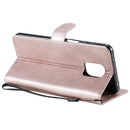 For Xiaomi Redmi Note 9S / Note 9 Pro Solid Color Horizontal Flip Protective Leather Case with Holder & Card Slots & Wallet & Lanyard(Rose Gold)