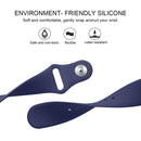 For Fitbit Versa 2 / Fitbit Versa / Fitbit Versa Lite Solid Color Silicone Watch Band, Size:S(Navy)