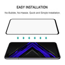 For Huawei Honor Play4 Pro Full Glue Full Screen Tempered Glass Film(Black)