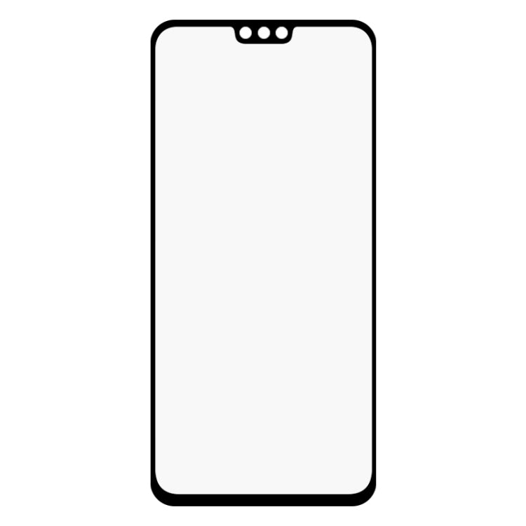 For Huawei Honor 9X Lite Full Glue Full Screen Tempered Glass Film(Black)