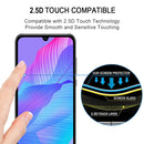 For Huawei Y8p Full Glue Full Screen Tempered Glass Film(Black)