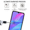 For Huawei Y8p Full Glue Full Screen Tempered Glass Film(Black)