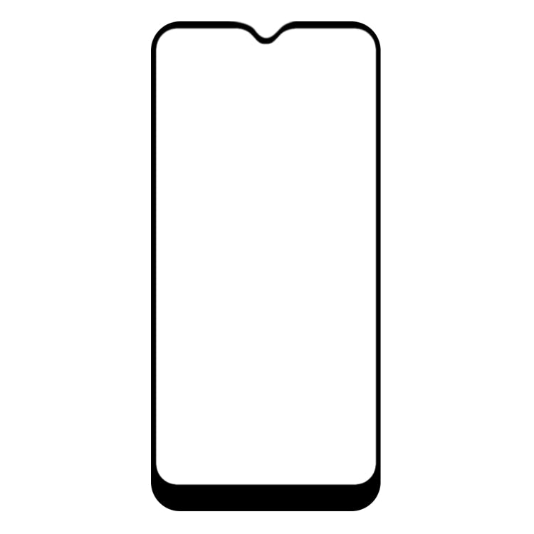 For Motorola Moto E (2020) Full Glue Full Screen Tempered Glass Film(Black)