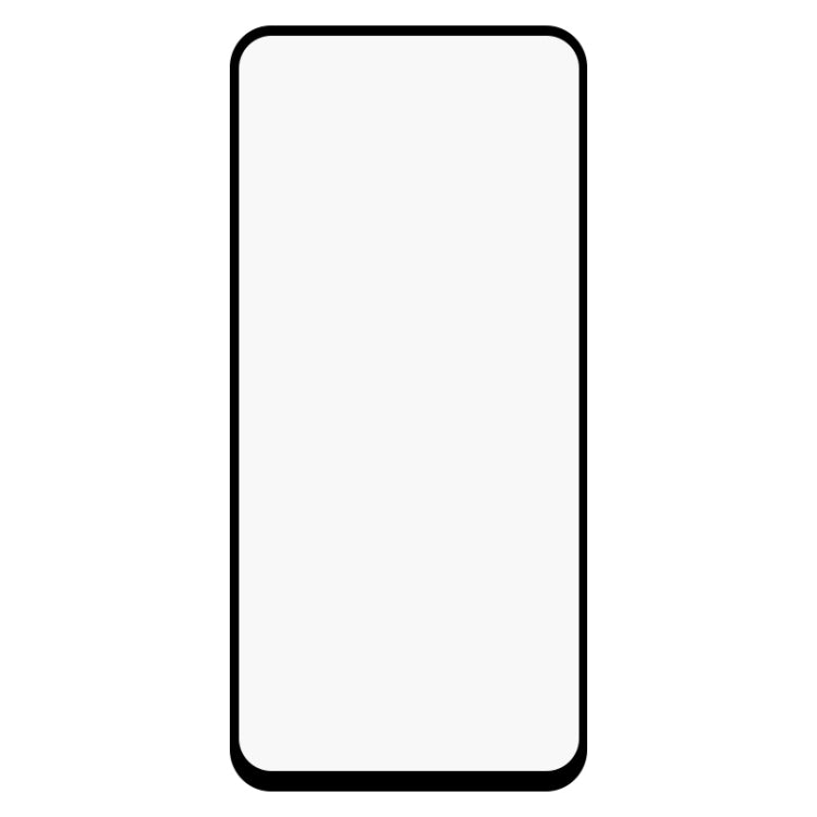 For Google Pixel 4a Full Glue Full Screen Tempered Glass Film(Black)