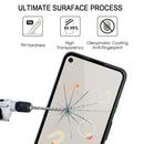 For Google Pixel 4a Full Glue Full Screen Tempered Glass Film(Black)